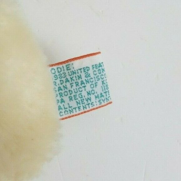 Vintage 1983 United Feature Syndicate R. Dakin Garfield's Odie 7" Plush - Picture 5 of 6